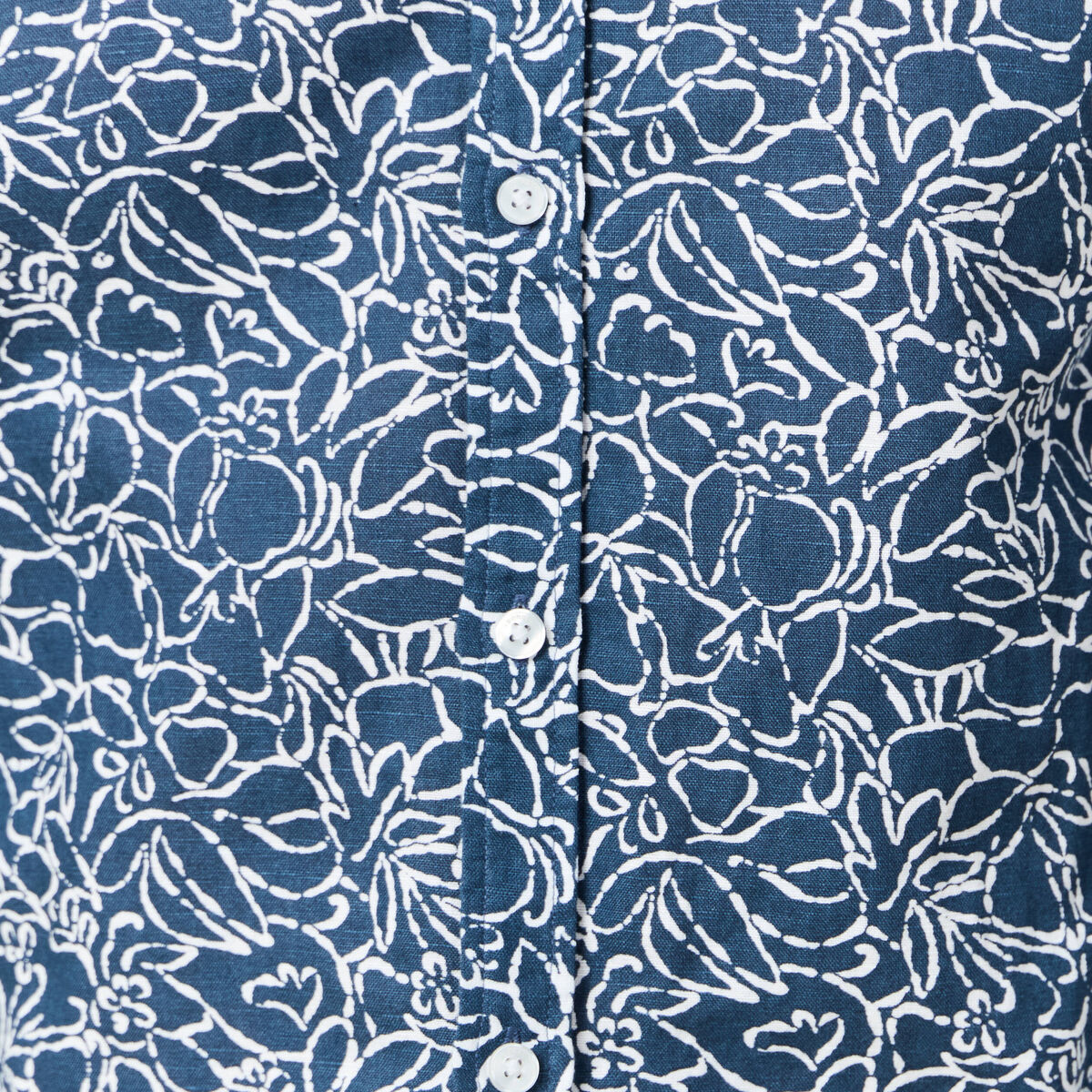 Chemise manches longues bleu homme