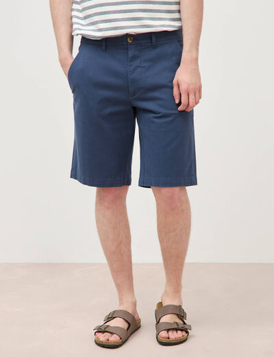 Short bleu fonc&eacute; homme