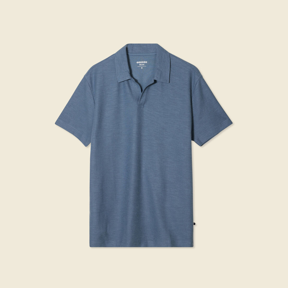 Polo manches courtes bleu foncé homme
