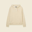 Sweat à capuche beige homme