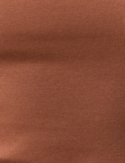 Débardeur sans manches marron foncé femme