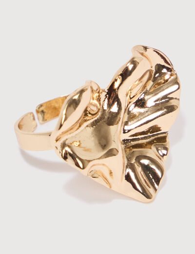 Bague couleur or femme