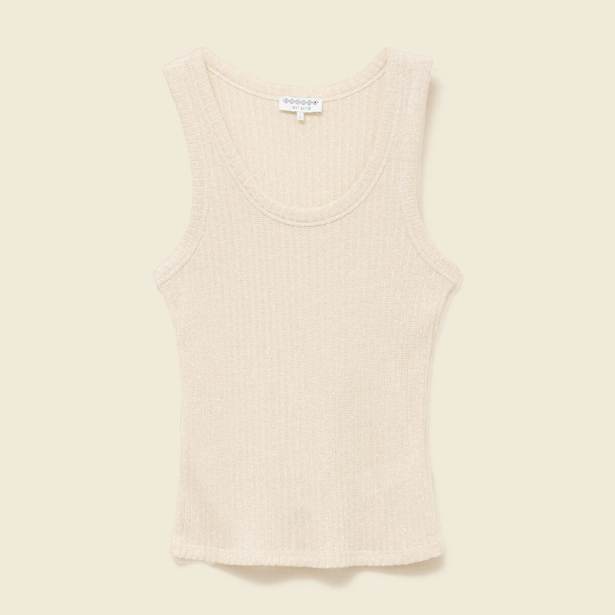Débardeur sans manches beige femme