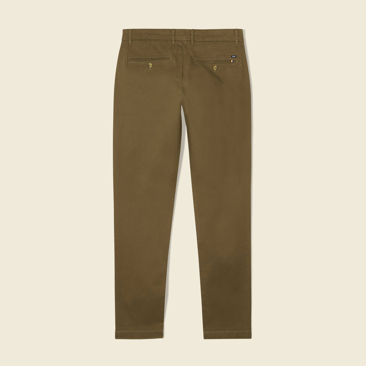 Pantalon slim Instinct chino taupe homme