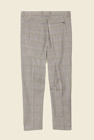 Pantalon chino 7/8ème ecru homme