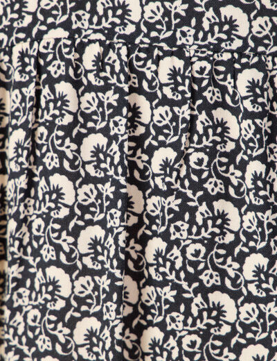 Robe éco-responsable noir femme