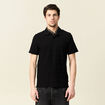 Polo manches courtes noir homme