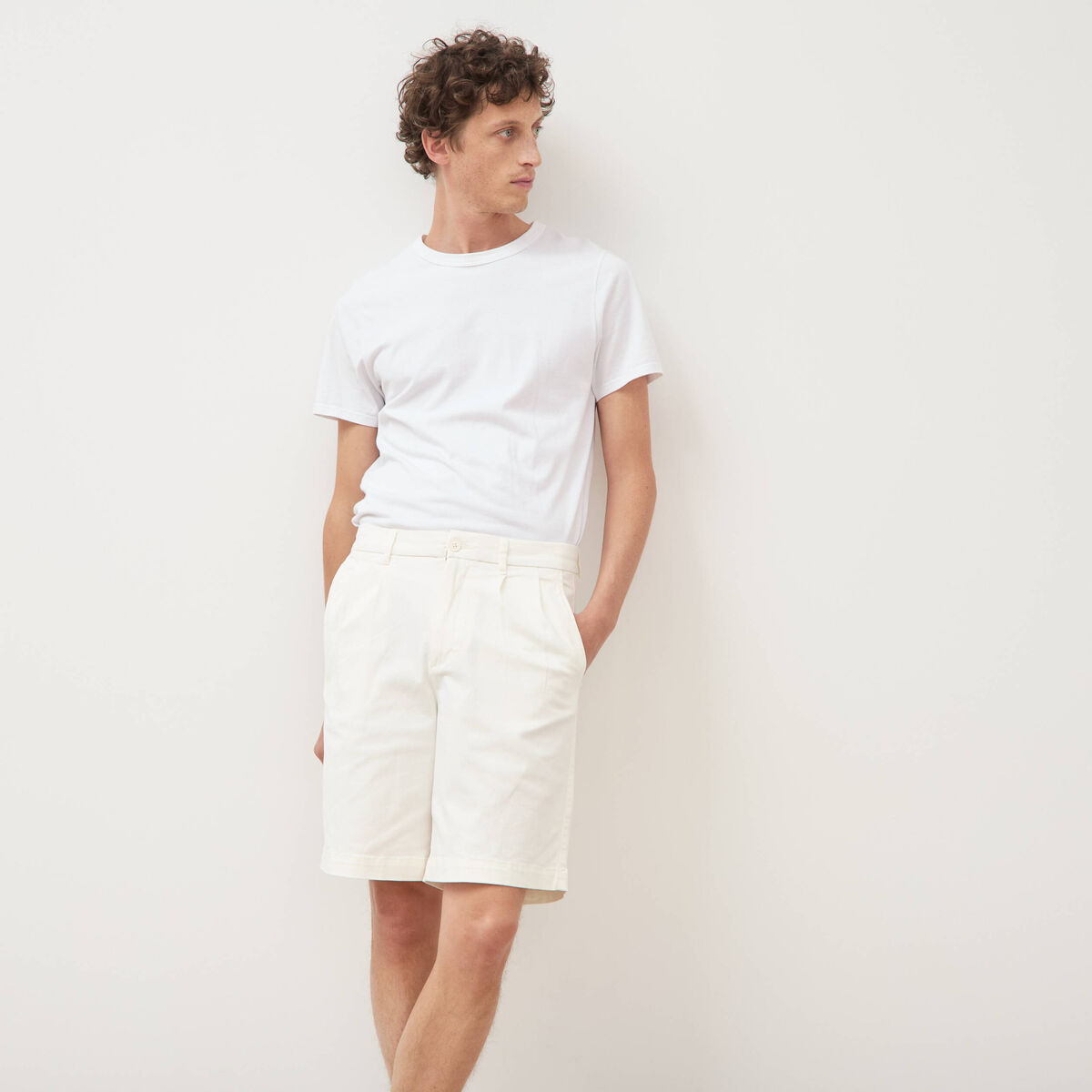 Bermuda ecru homme