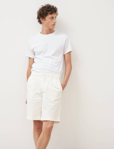 Bermuda ecru homme