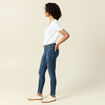 Jeans skinny push up 7/8ème denim stone femme