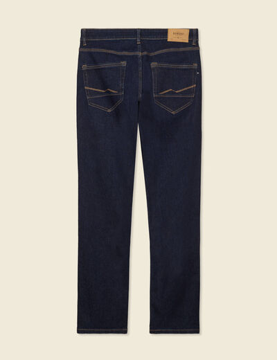 Jeans regular éco-responsable denim brut clean homme