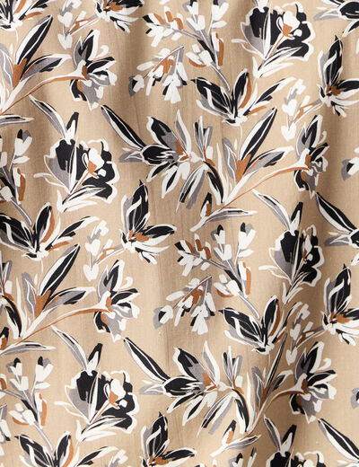 Chemise à manches longues beige homme