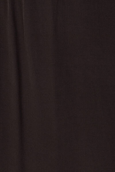 Robe trapèze éco-responsable noir femme