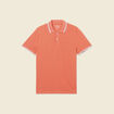 Polo éco-responsable rose homme