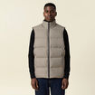 Doudoune sans manches camel homme