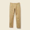 Pantalon chino slim vert kaki homme