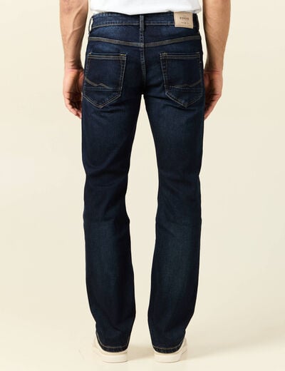 Jeans regular longueur 34 denim brut homme