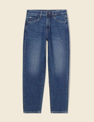 Jeans mom 7/8ème denim dirty femme