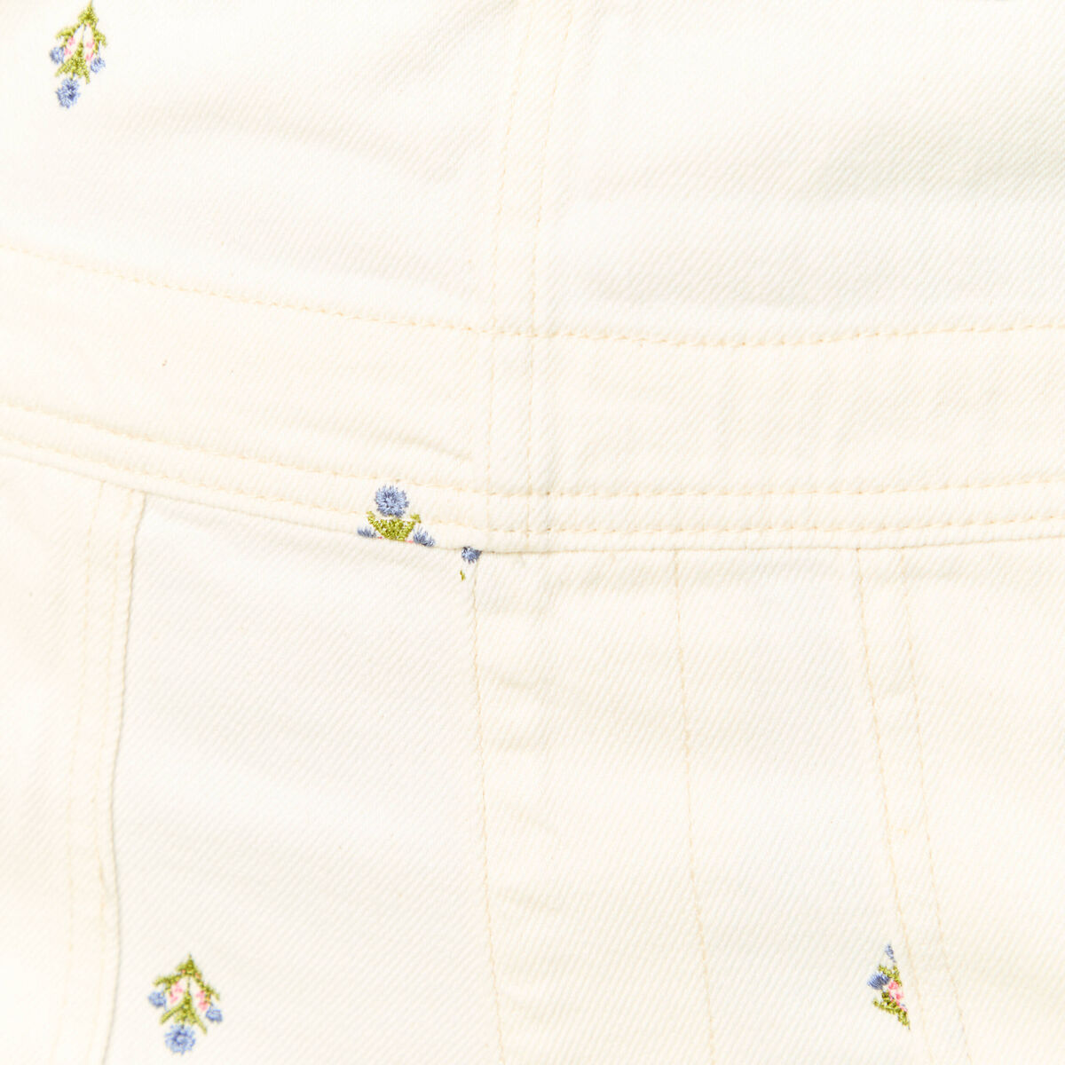 Salopette en jeans &agrave; fines bretelles denim blanc femme