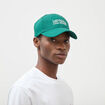 Casquette en coton vert &eacute;meraude homme