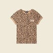 T-shirt manches courtes camel femme