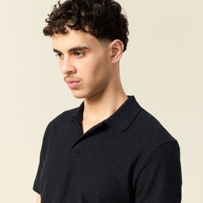 polo manches courtes noir homme Polo manches courtes noir homme