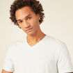 T-shirt manches courtes homme bleu ciel homme
