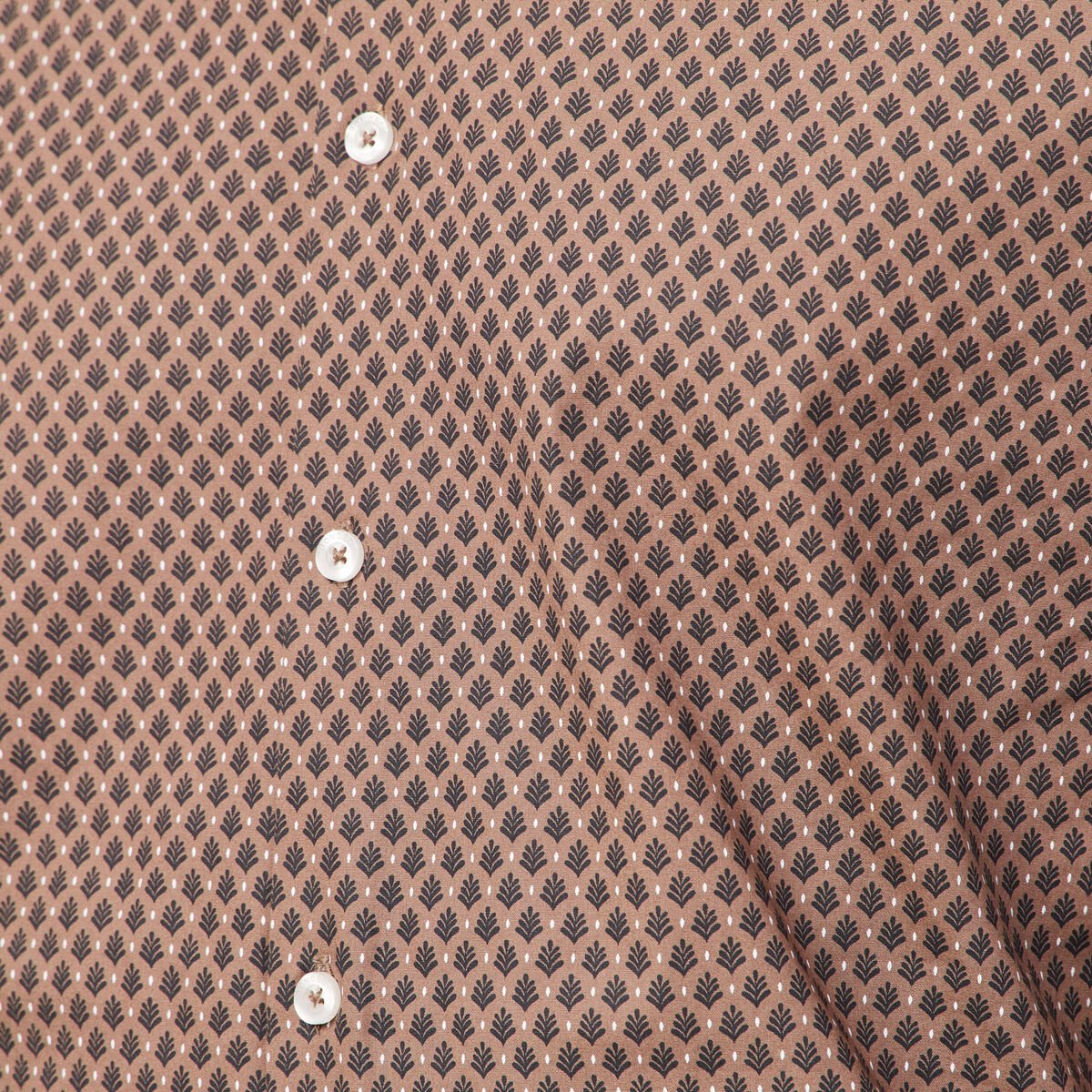 Chemise marron homme