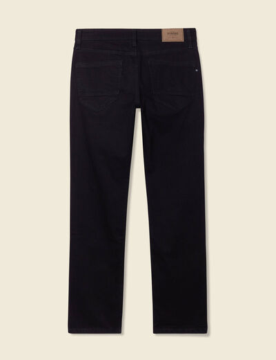 Jeans éco-responsable regular denim noir homme