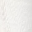 Pantalon cargo fluide ecru femme