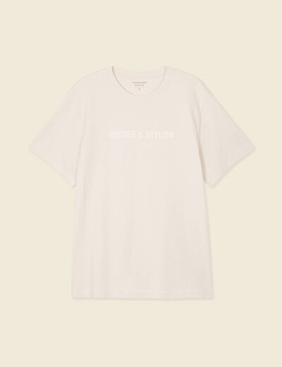 T-shirt manches courtes gris homme