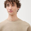 T-shirt manches courtes beige homme