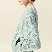 Veste broderie anglaise vert clair femme