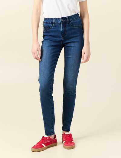 Jeans Lou - jegging denim stone femme
