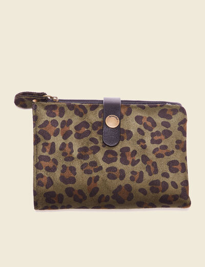 Portefeuille camel femme