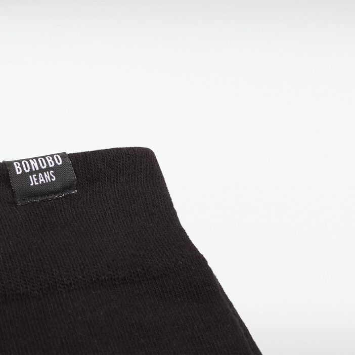 Lot 3 paires de chaussettes unies noir homme