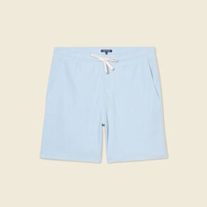 short droit avec cordon bleu ciel homme Short droit avec cordon bleu ciel homme