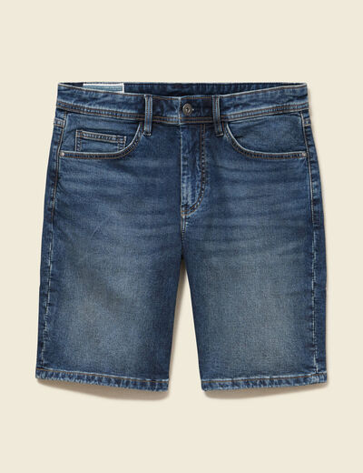 Bermuda en jeans denim brut homme