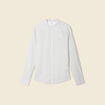 Chemise manches longues gris homme