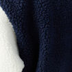 Sweat effet polaire manches longues ecru homme