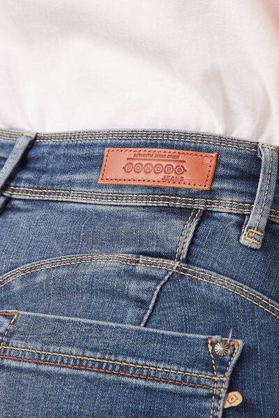 Jeans Marylin - skinny push up denim stone femme