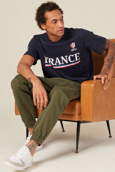 Pantalon battle vert kaki homme