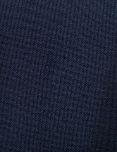 Pull manches longues col rond bleu marine homme