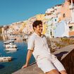 Chemise manches courtes ecru homme