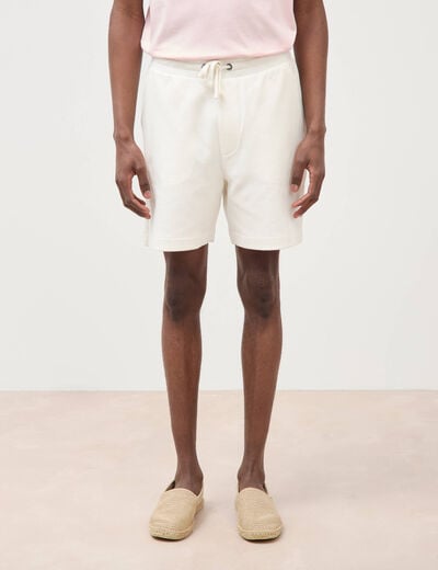 Bermuda ecru homme