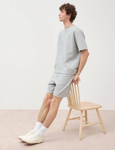 Short gris homme