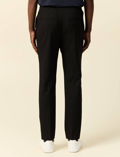 Pantalon jogger noir homme