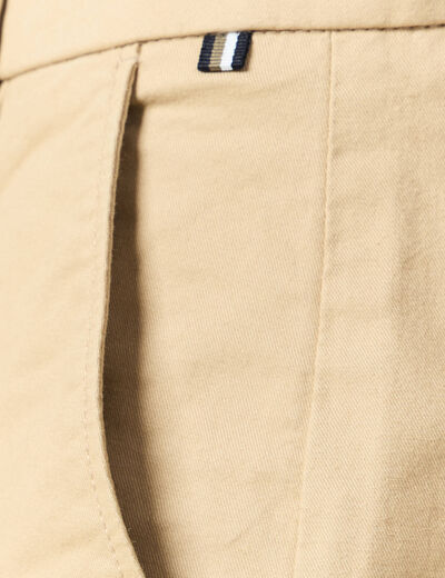 Pantalon chino longueur 32 taupe homme
