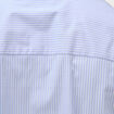 Chemise col am&eacute;ricain manches longues bleu gris homme