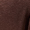T-shirt éco-responsable marron femme